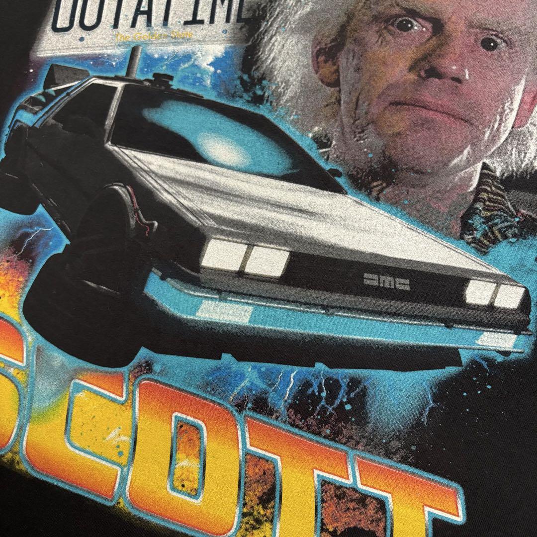 バックトゥザフューチャー　マーティー　ドク　ムービーTシャツ　XLサイズ　古着