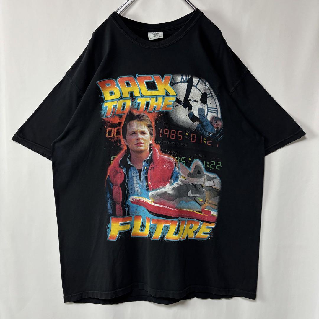バックトゥザフューチャー　マーティー　ドク　ムービーTシャツ　XLサイズ　古着
