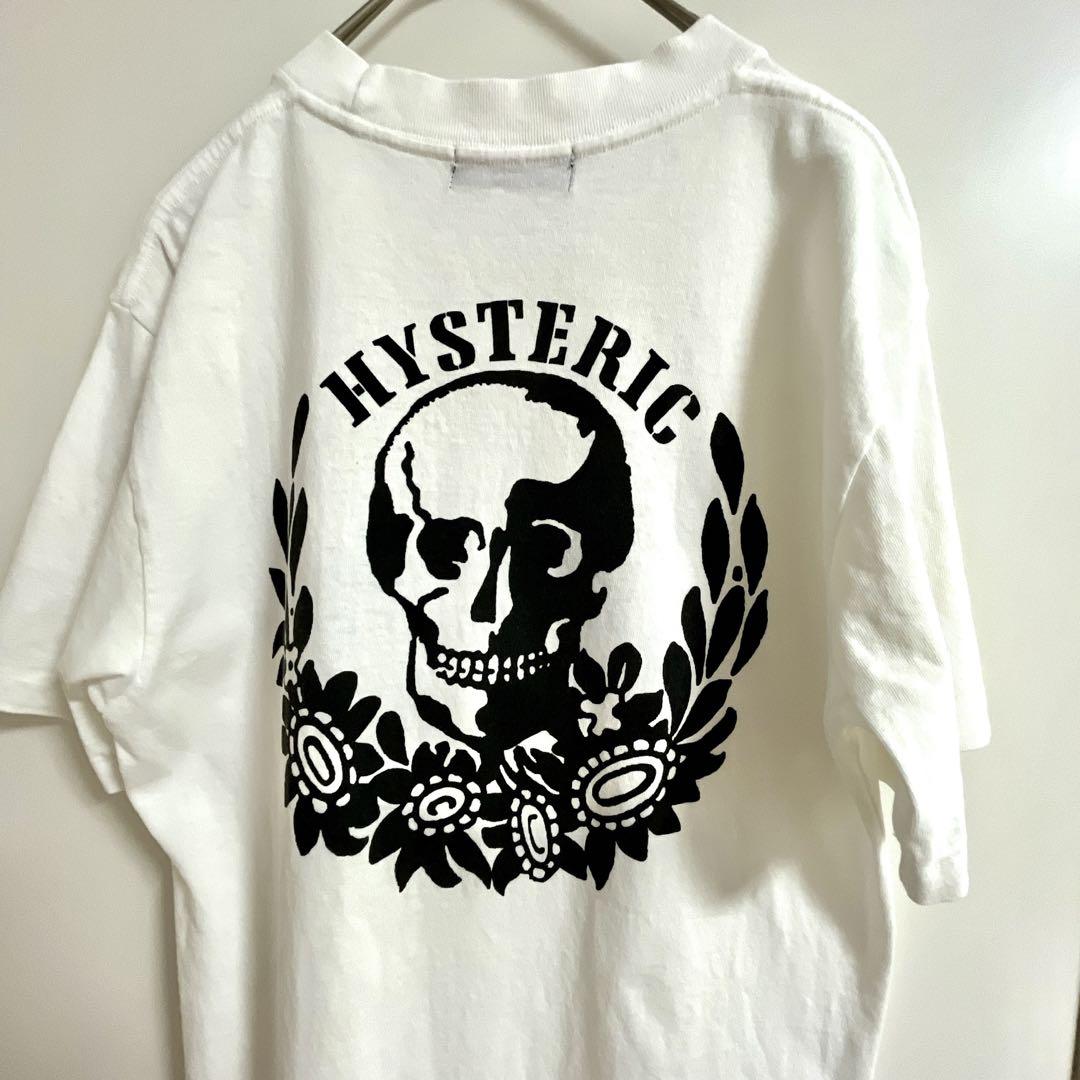 HYSTERIC GLAMOURスカルデザイン Tシャツ