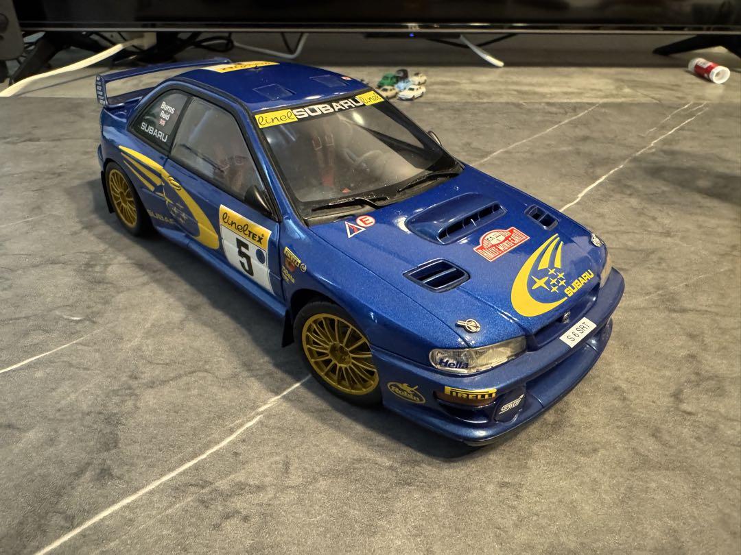 オートアート　1/18インプレッサWRC #5モンテカルロ