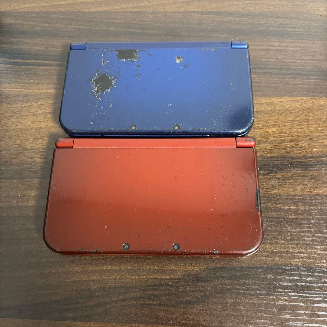 New Nintendo 3DS LL 青 赤 セット