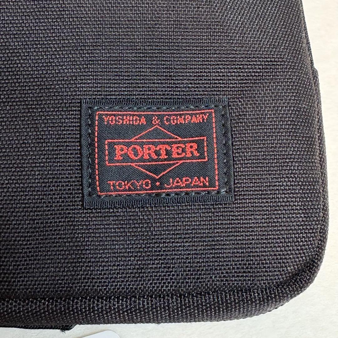 【極美品】　ポーター　PORTER　タブレット　ノートPCケース　赤タグ 極美品】 ポーター PORTER タブレット ノートPCケース 赤タグ
