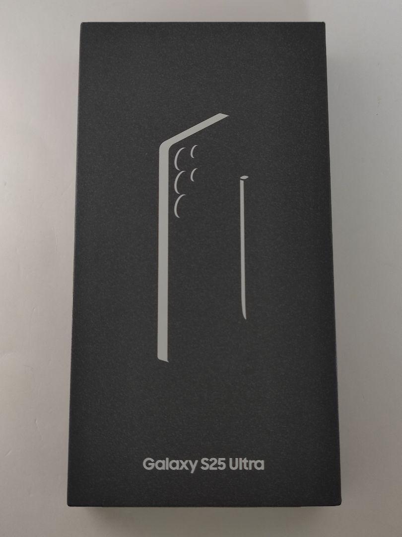 超美品】Galaxy S25Ultra 256GB チタニウムブラック 韓国版
