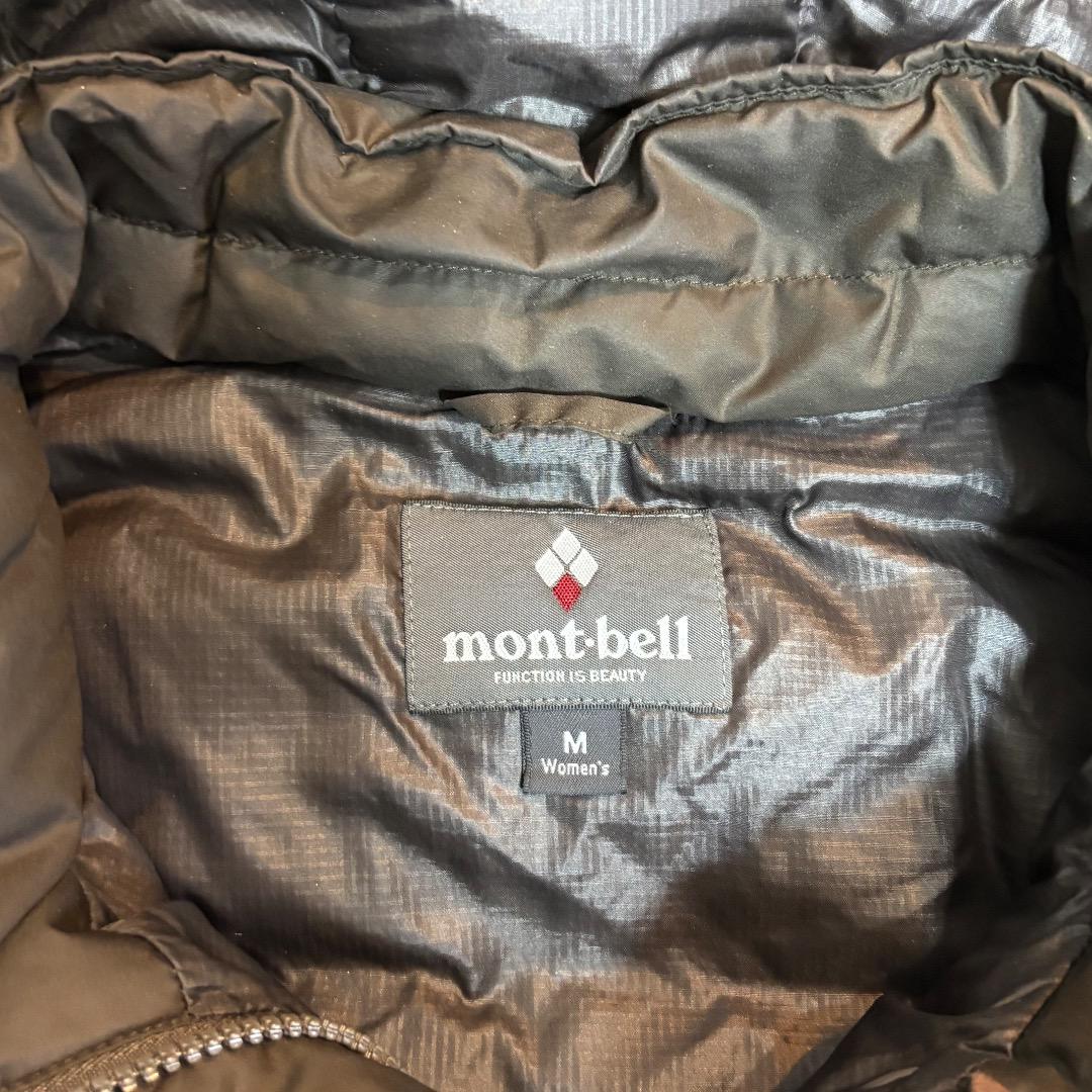 montbell　トラベルダウン ロングコート　レディースMサイズ　ブラウン