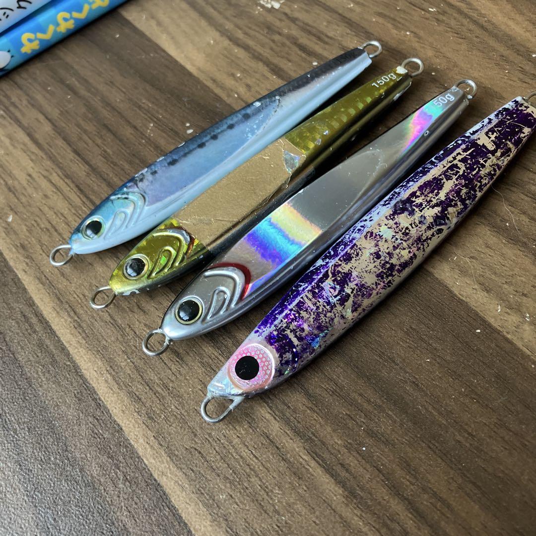 TGベイト150g×3本　おまけ付き 送料込3本セット 80g 100g 150g ダイワTGベイト風 メタルジグ