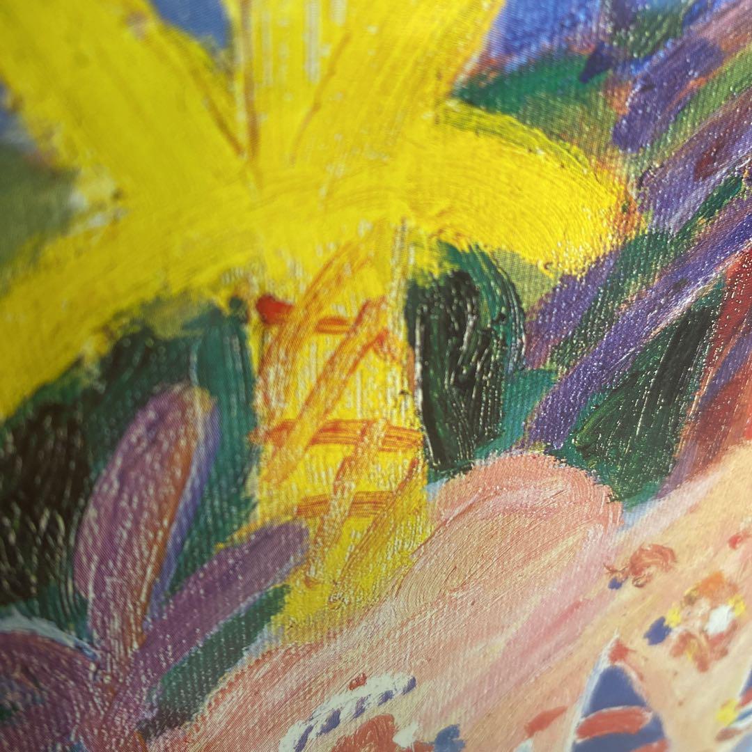 マジブルーパンチラ 絵画 KEN DONE ケン・ドーン SUNDAY 額入り76cm x 62cm