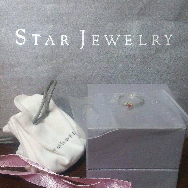 STAR JEWELRY☆ ルビー指輪 10号