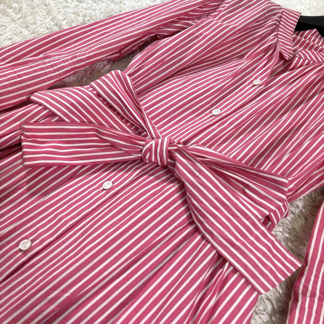 シャツ ロングワンピース