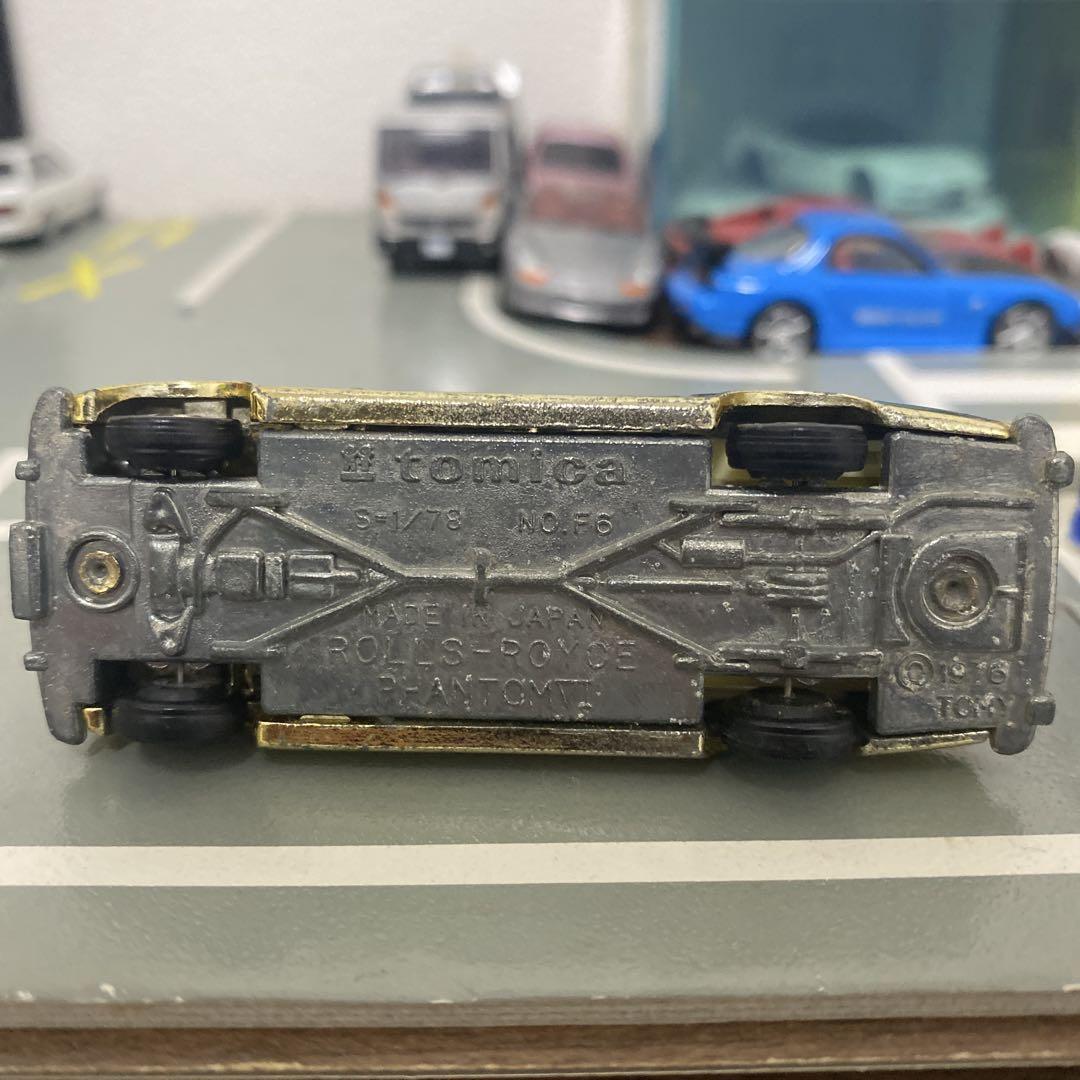 トミカロールスロイスファントム金メッキ