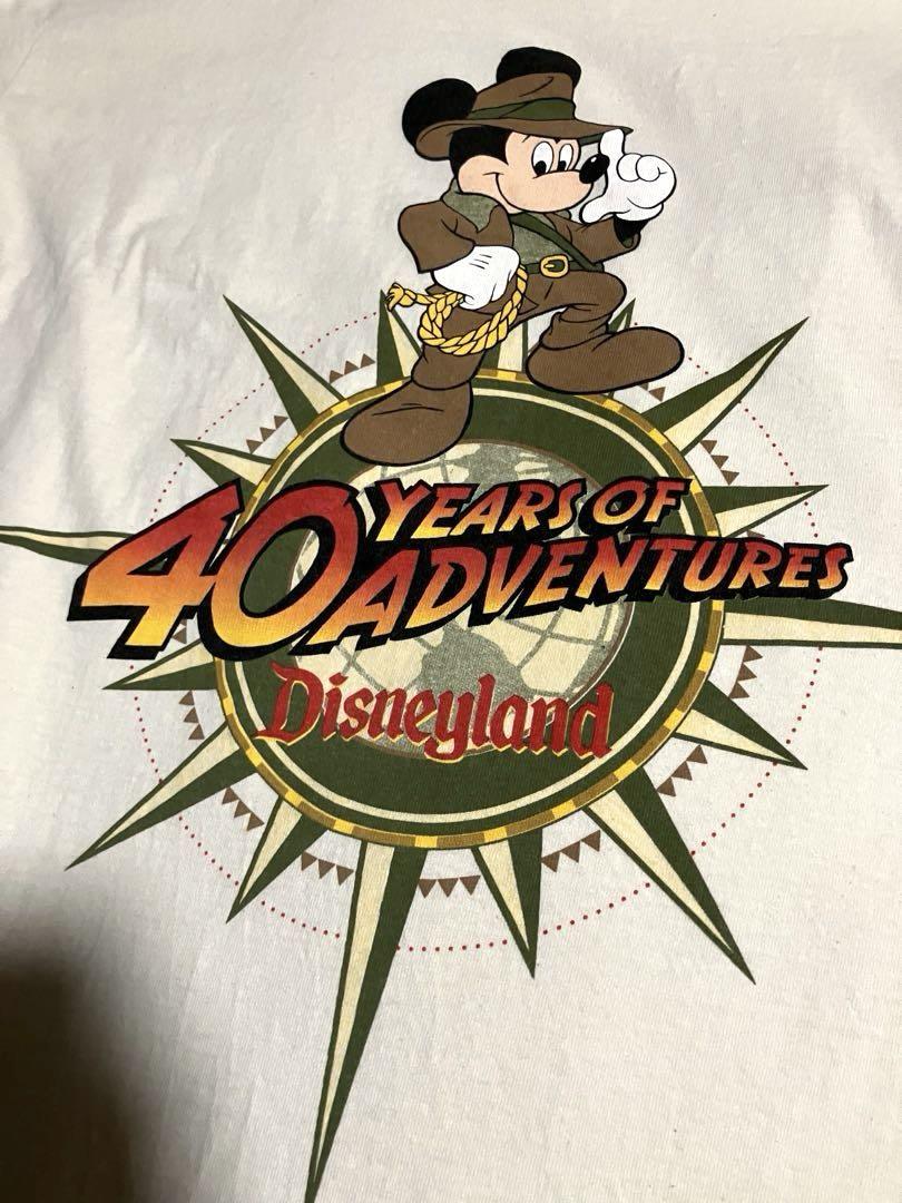 90s 米国製 ビンテージ Tシャツ ディズニーランド 40周年 ミッキー
