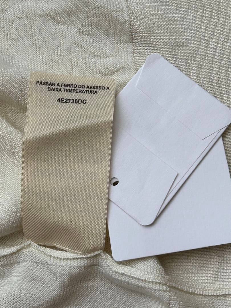 新品未使用タグ付　24SS エルメス カーディガン　シェーヌダンクル　シルク