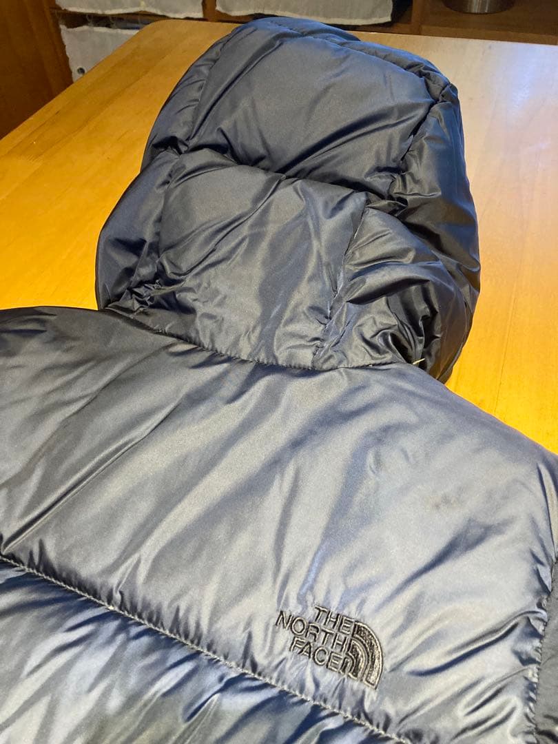 ザノースフェイス ロングダウン ファー付き 美品レディースL ネイビー ザノースフェイス ロングダウン ファー付き 美品レディースL ネイビー