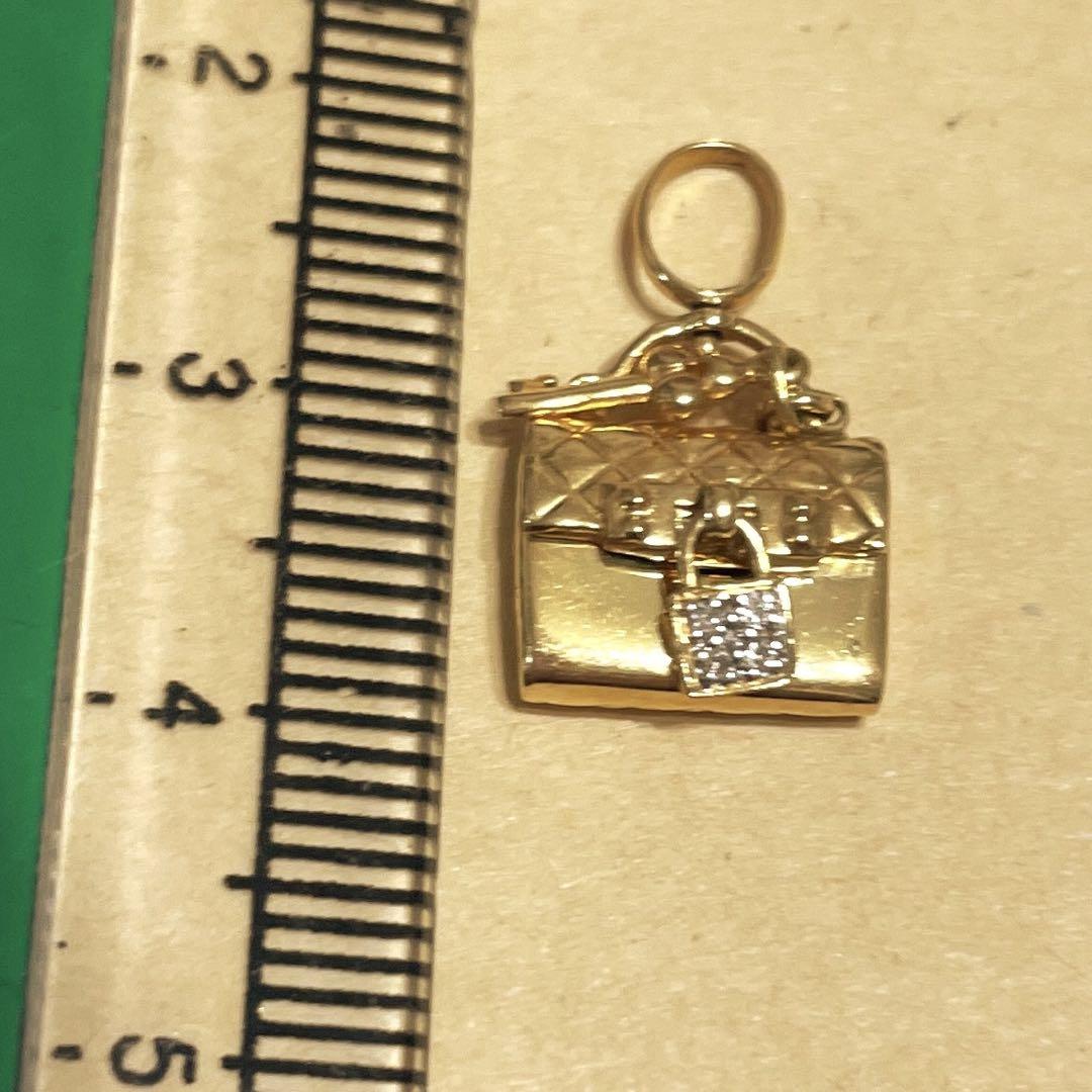 K18 ダイヤ スタッズプレート8 喜平用 30g 専用 ペンダント