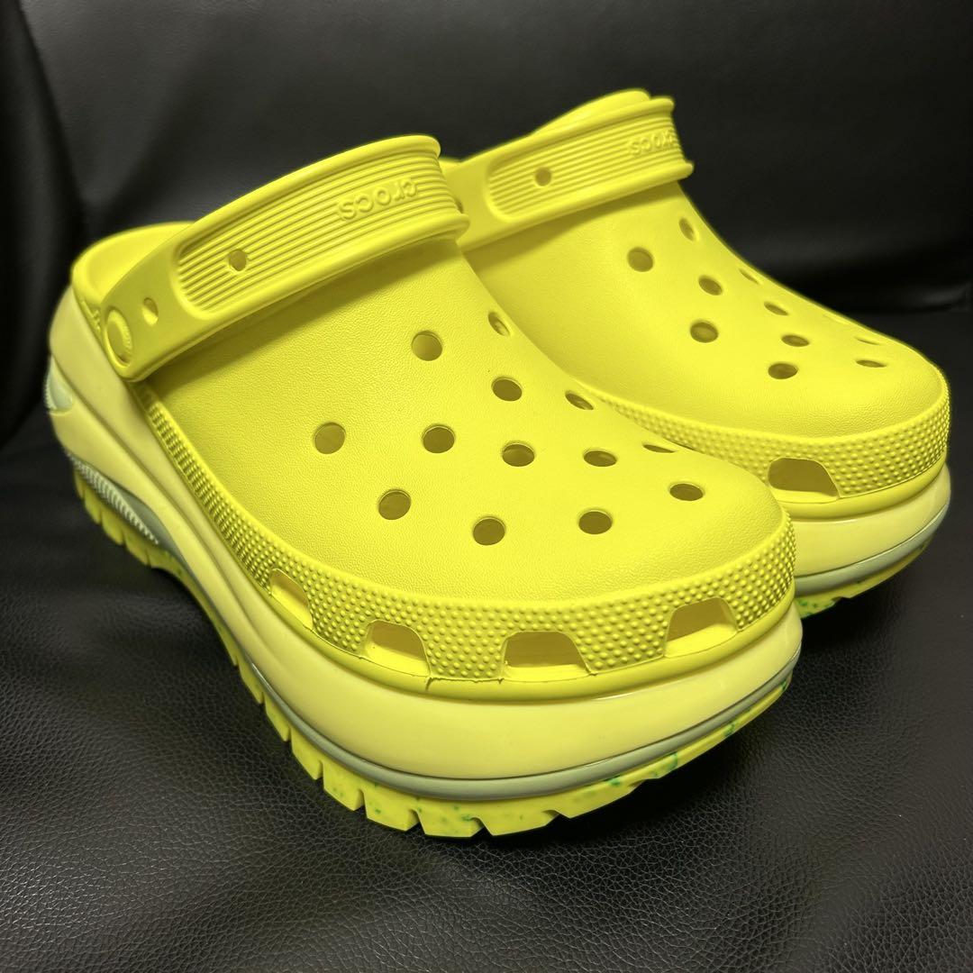 【未使用】crocs CLASSIC MEGA CRUSH CLOG W8 24
