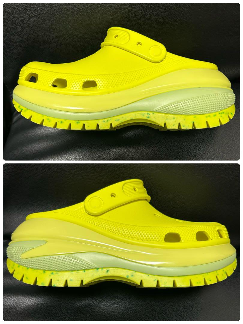 【未使用】crocs CLASSIC MEGA CRUSH CLOG W8 24