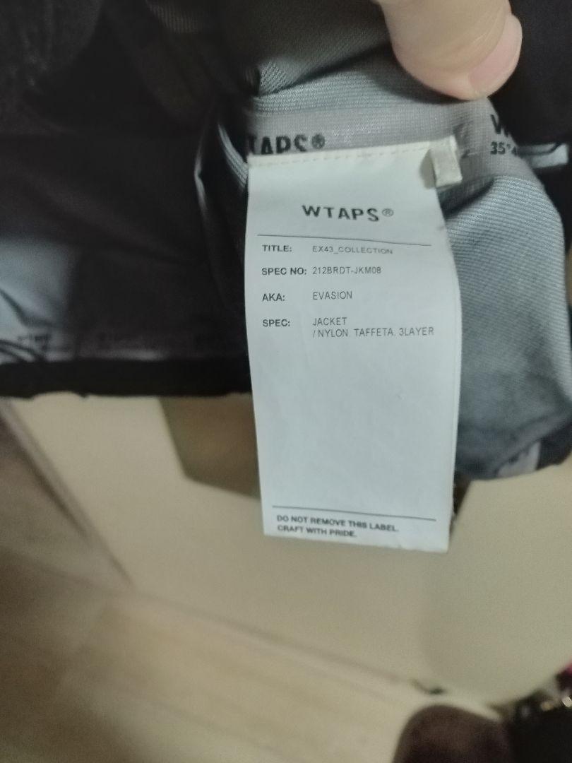 wtaps WTAPS ダブルタップス 212BRDT-JKM08EVASION