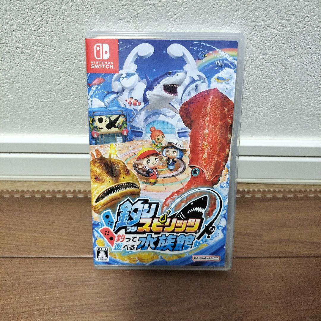 BANDAI NAMCO HAC-P-AZ4KA 【Switch】 釣りスピリッツ 釣って