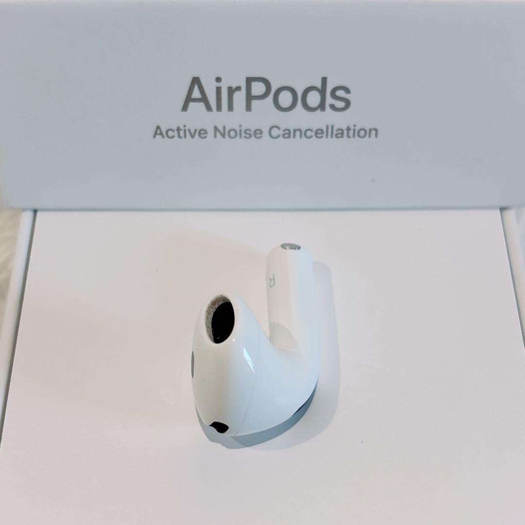 【美品】Apple AirPods 第4世代 ANC 右耳のみ A3055 ⑭