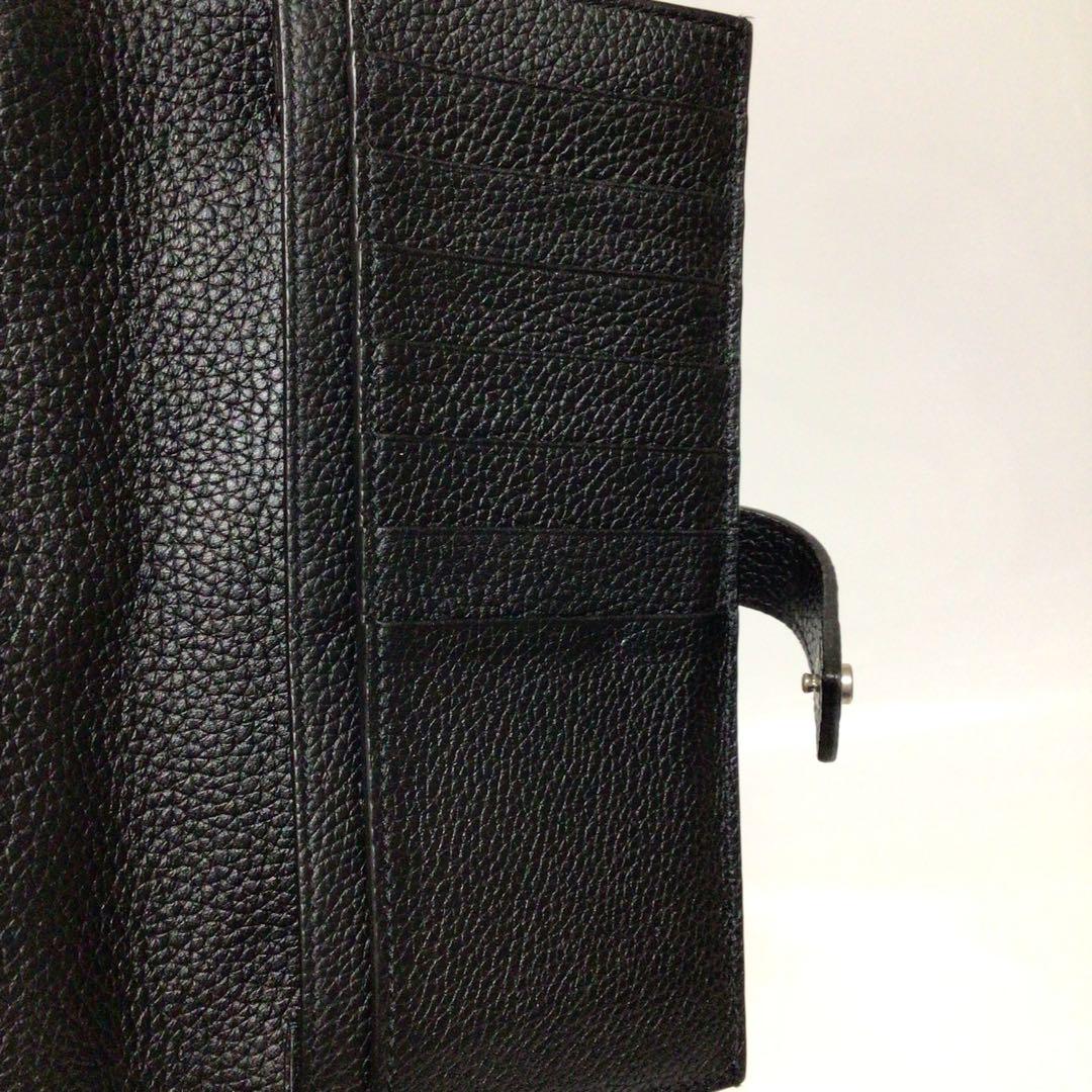 SAINT LAURENT 長財布 黒 レザー イヴ・サンローラン セット