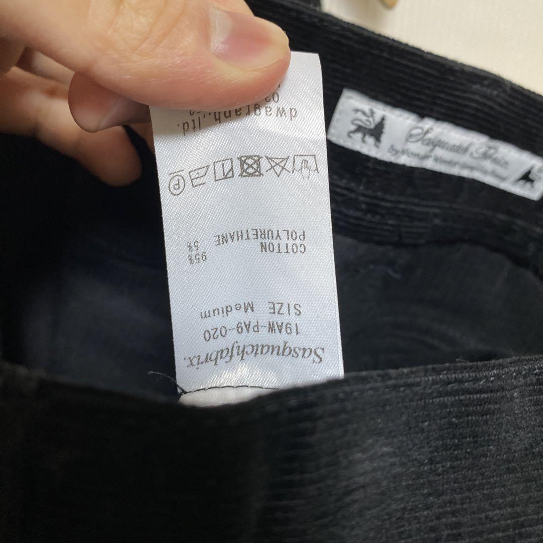 パンツ Sasquatchfabrix CORDUROY SKINNY PANTS