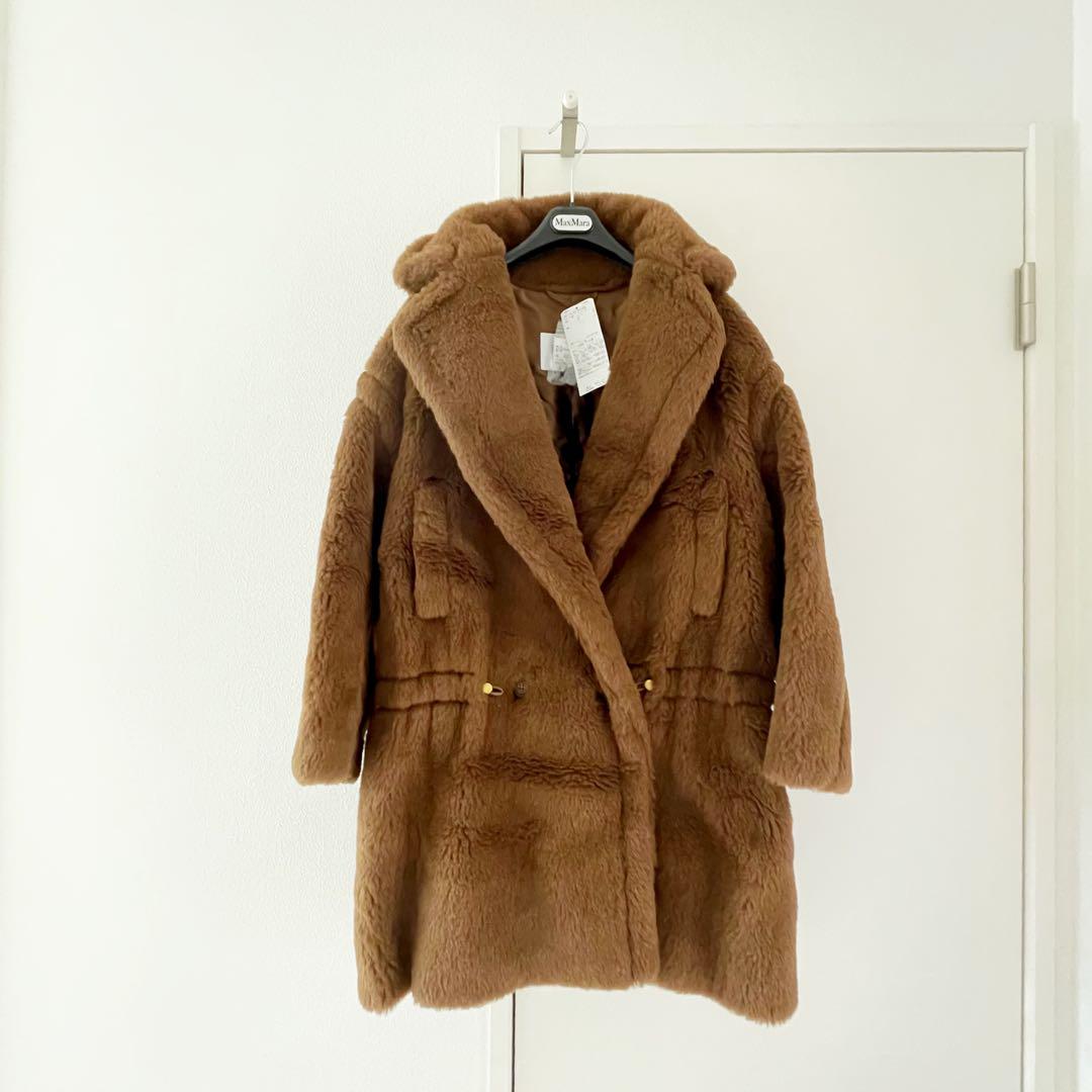 美品✨ZARA テディベアロングコート ボア カーキ VERY掲載滝沢