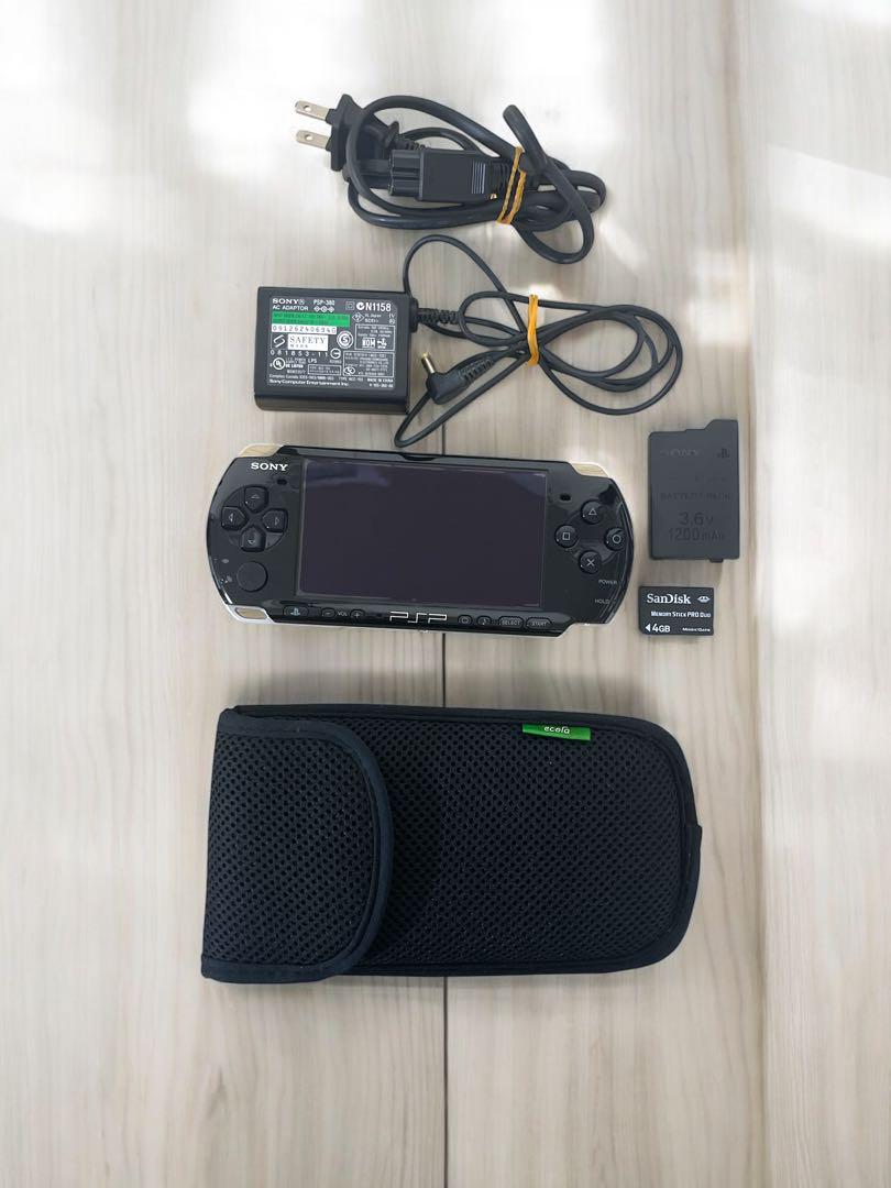 PSP3000 ブラック充電器付き　ブラック