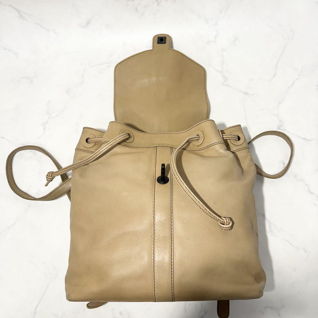 【美品】CHANEL シャネル　リュック　バックパック　ココマーク　レザー