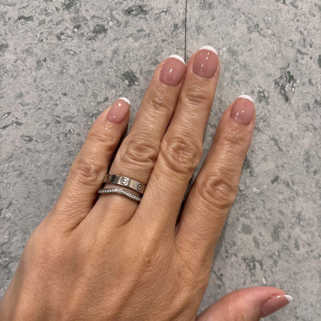 Cartier ミニラブリング　10号　WG