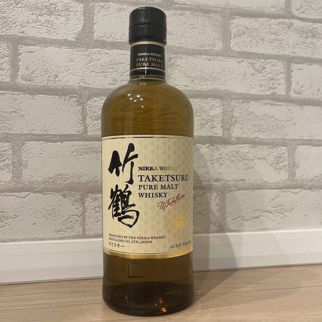 竹鶴ピュアモルトウイスキー 700ml 43% - メルカリ