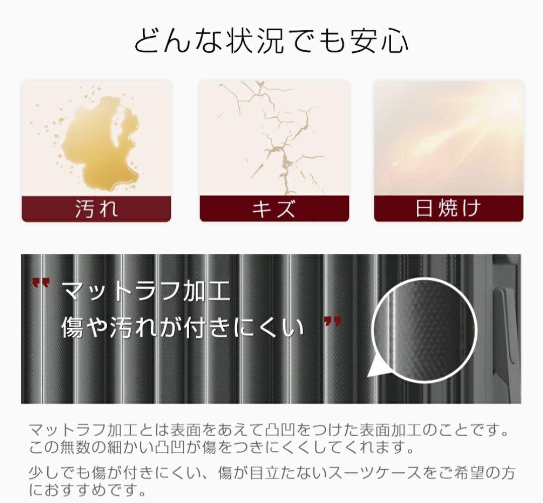 スーツケース キャリーケース 41L 黒 軽量 機内持ち込み Sサイズ ブラック