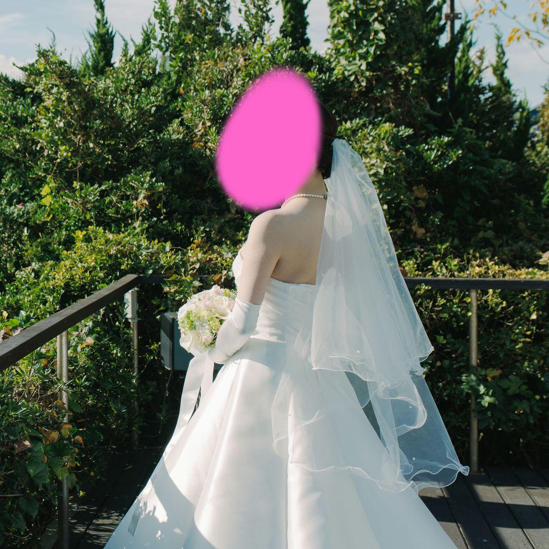 ウェディングベール　結婚式 パール