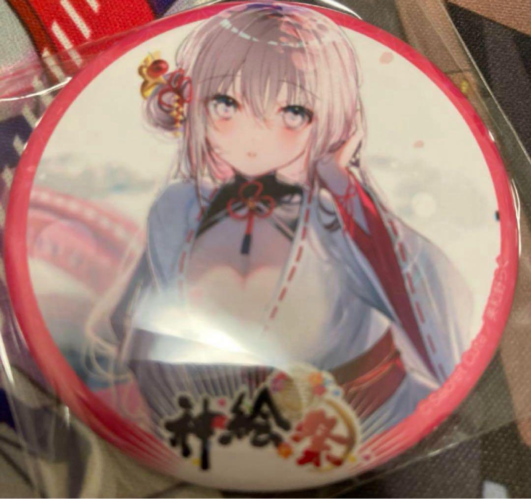 神絵祭華(2024) 56mm缶バッジ 美和野らぐ先生 - メルカリ