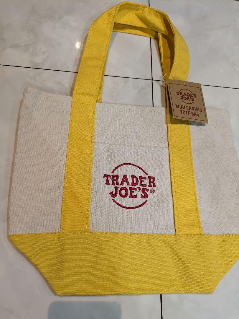 新品TRADER JOE'S キャンバスミニトート4つセット＆地域限定エコ
