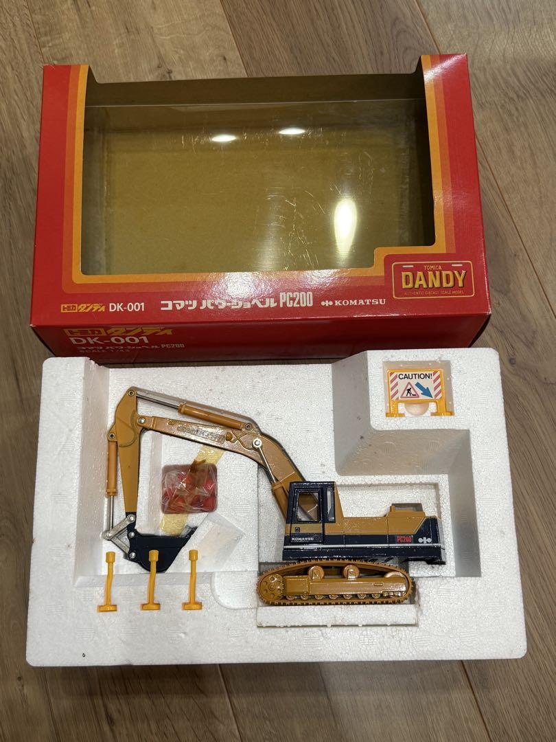トミカ　ダンディ　DK-001 コマツ　パワーショベル　PC200 楽天市場】新品 トミカ ダンディ コマツパワーショベル PC200 DK