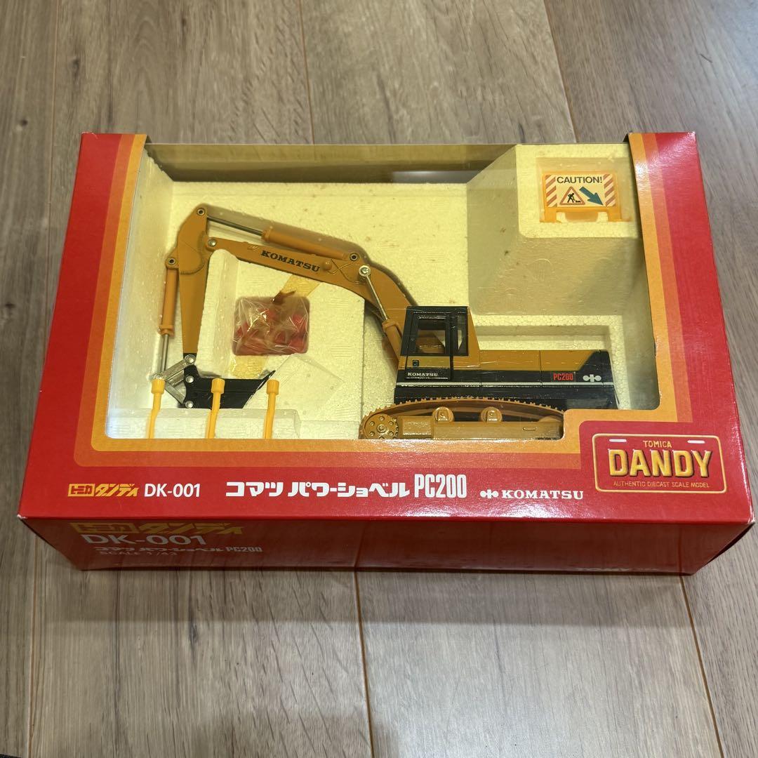 トミカ　ダンディ　DK-001 コマツ　パワーショベル　PC200 楽天市場】新品 トミカ ダンディ コマツパワーショベル PC200 DK