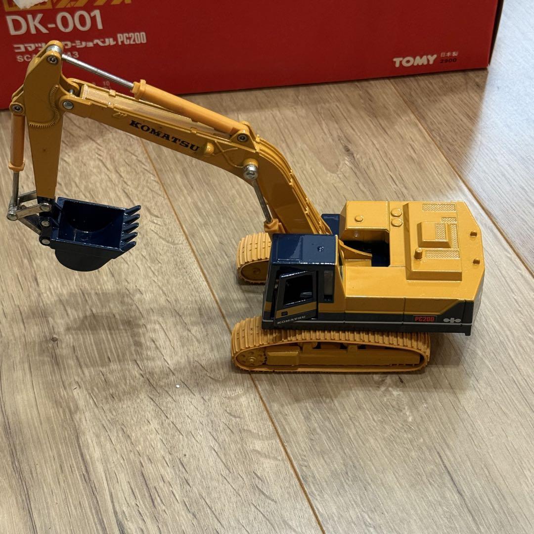 トミカ ダンディ DK-001 コマツ パワーショベル PC200 - メルカリ