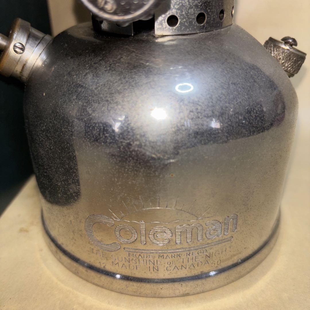 コールマン242Bランタン　CANADA 50/12製造サンシャインマーク