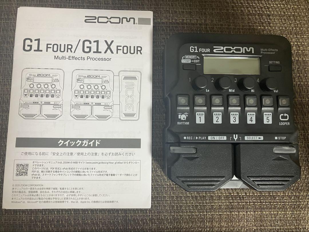 ZOOM(ズーム) / G1 four エフェクター/G1 four | 中古品の販売
