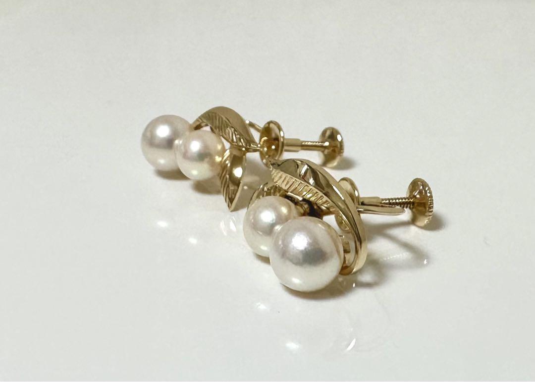 高品質最新作 MIKIMOTO アコヤ真珠イヤリング K14 xZKLA-m12784878766 国産爆買い