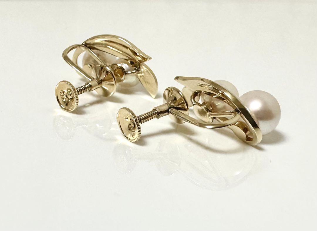 高品質最新作 MIKIMOTO アコヤ真珠イヤリング K14 xZKLA-m12784878766 国産爆買い