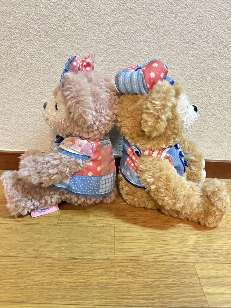 【東京ディズニーシー15周年】ダッフィーとシェリーメイのぬいぐるみ