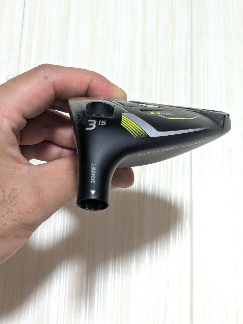 希少❗️レフティー G430 MAX フェアウェイウッド 3W ヘッド 左用