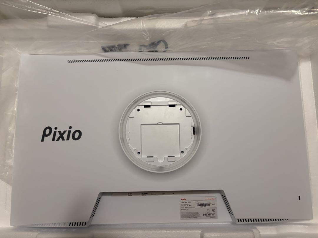 Pixioゲーミングモニター　PX248 Wave White 23.8インチ