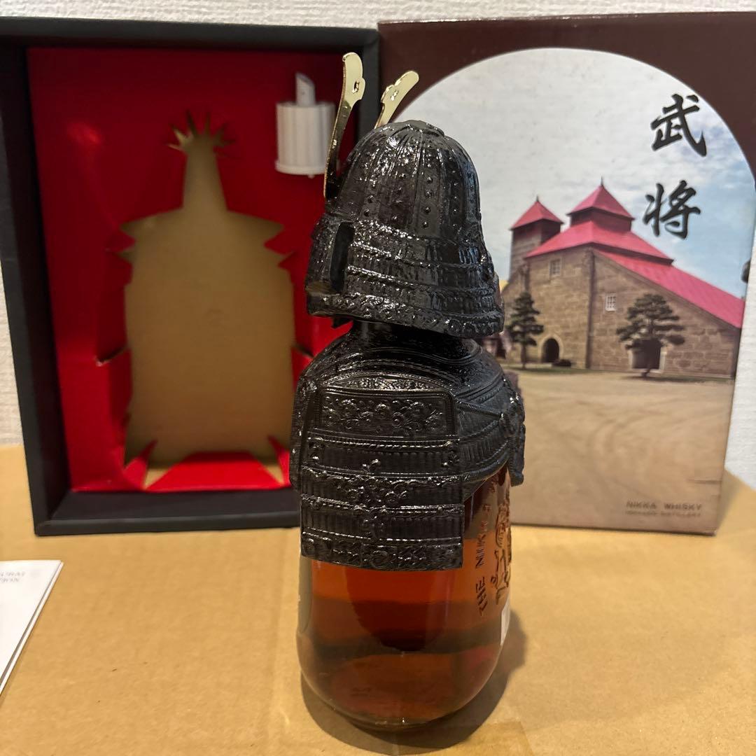 ニッカウイスキー G&G 戦国武将 鎧兜 750ml 冊、箱付き 未開封 ニッカウイスキー G&G 戦国武将 鎧兜 750ml 冊、箱付き 未開封
