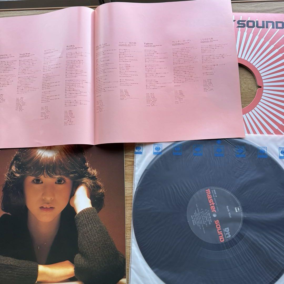 高音質マスターサウンド☆松田聖子☆North Wind☆LPレコード