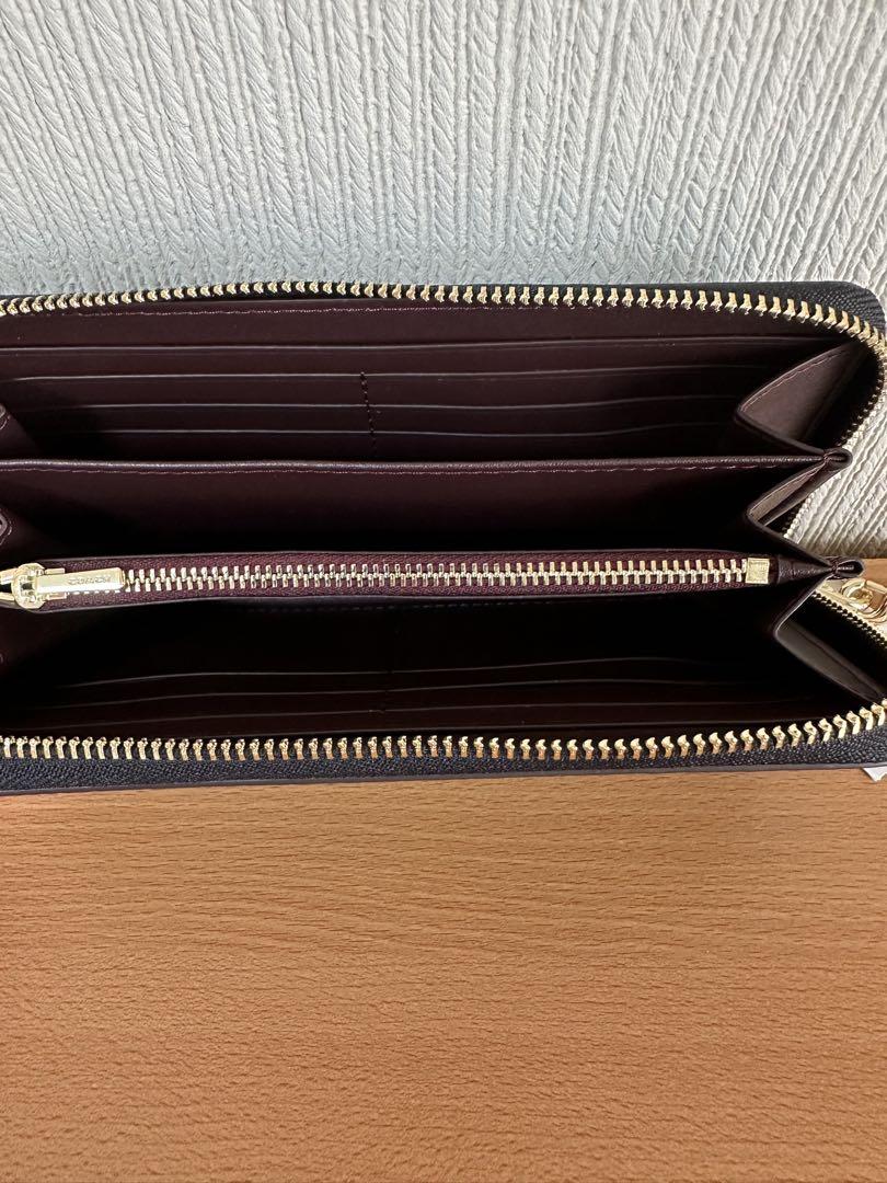 ⭐️新品未使用品✨COACH レザー ロゴブラック長財布 - メルカリ