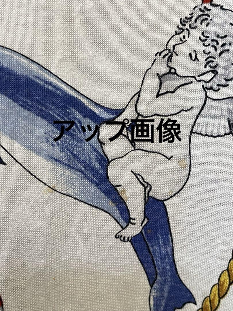 HERMES 半袖　コットン　ワンピース　レディース　M ヴィンテージ