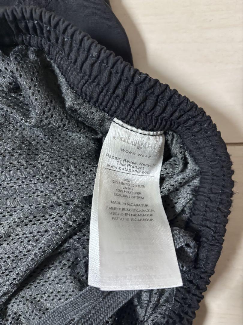 patagonia 黒 バギーズショーツ　ショートパンツ M