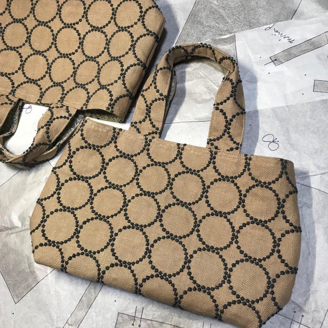 定番最安値】 mina perhonen - ハンドメイド*tambourineトートバッグ