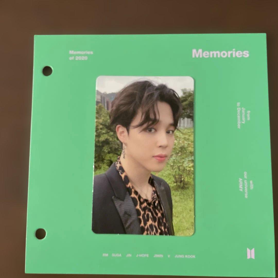 BTS Memories of 2020/blu-ray Jimin トレカ - メルカリ